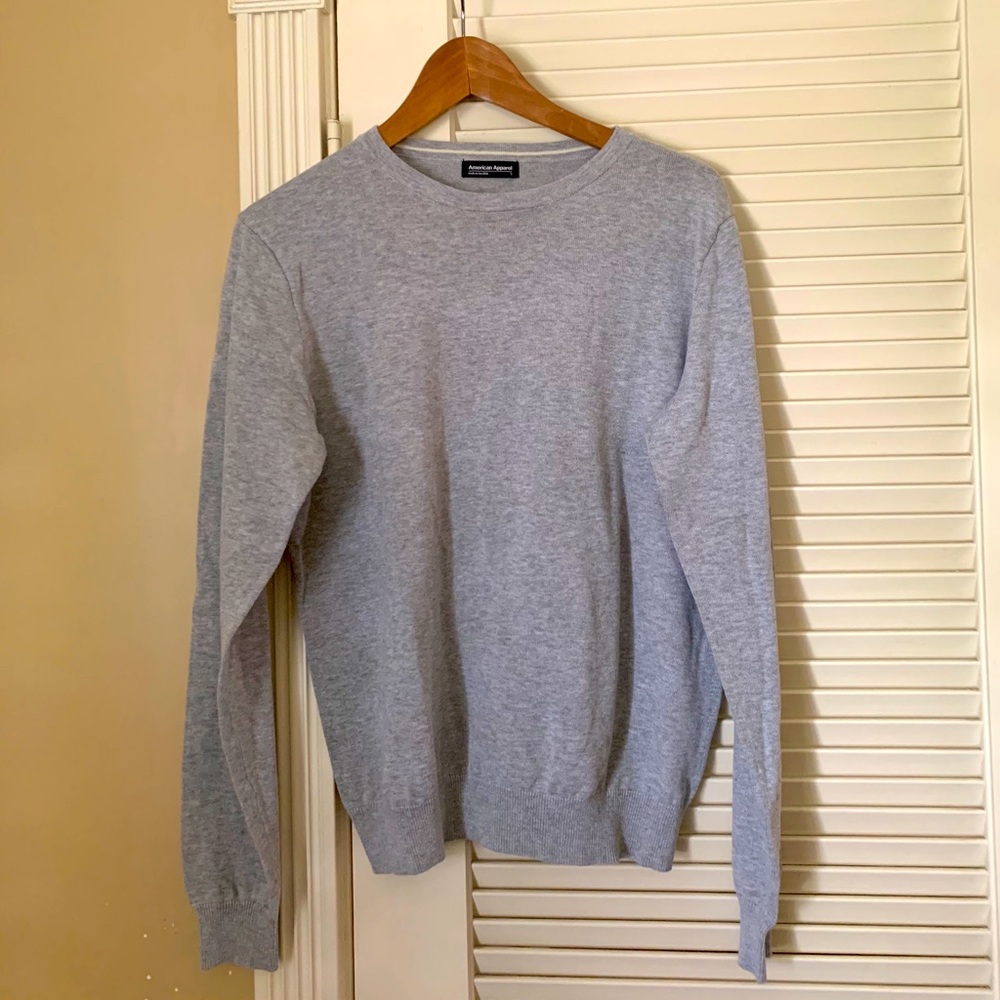 NWOT American Apparel Men's Basic Sweater